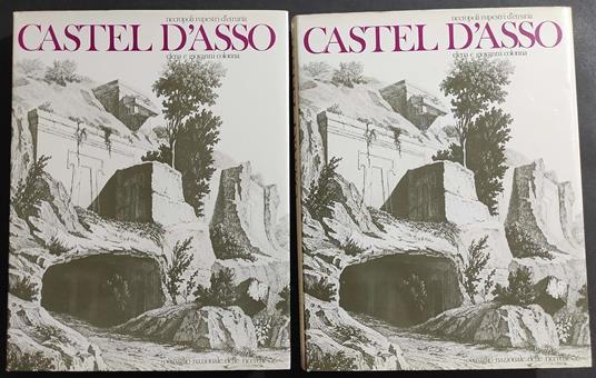 Necropoli Rupestri d'Etruria - Castel d'Asso - E. e G. Colonna - 1970 - 2 Vol - copertina