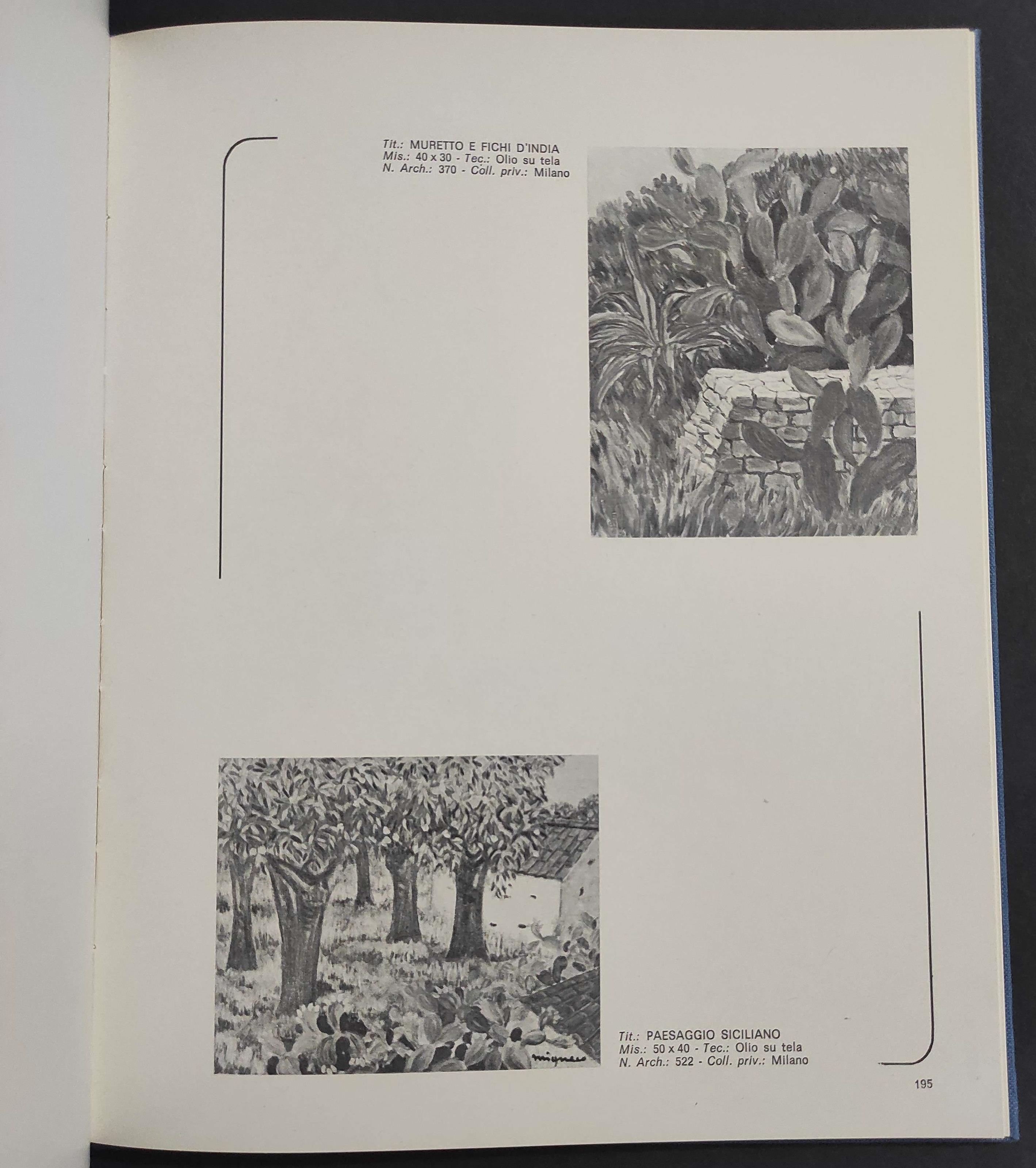 Giuseppe Migneco - Catalogo Generale - G. Conte - 1975 - Vol. I