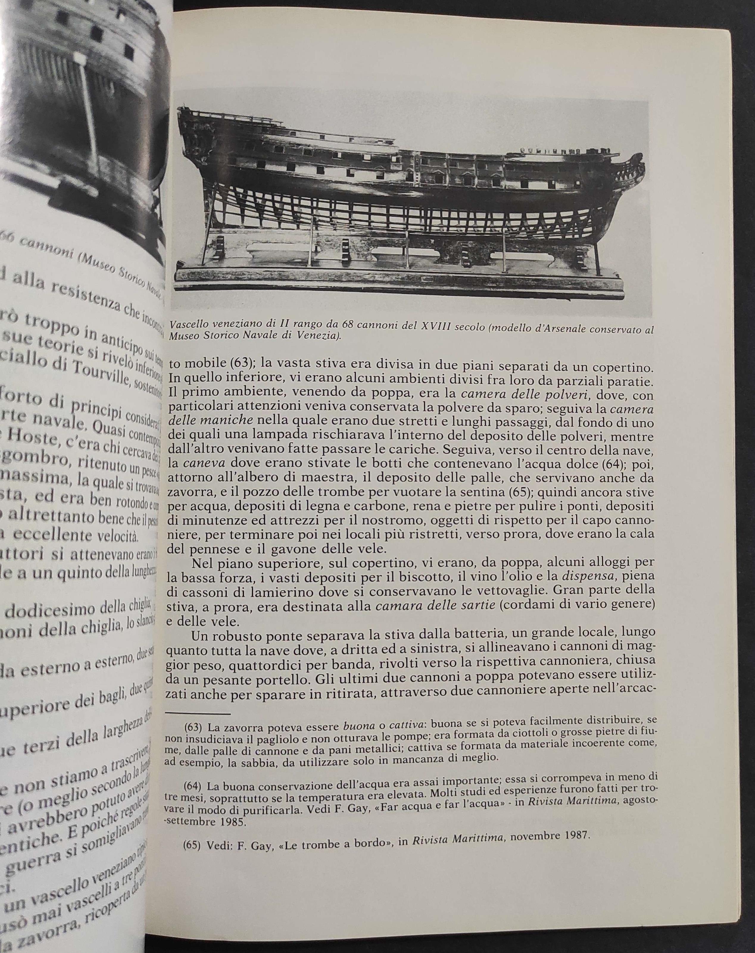 Le Costruzioni Navali nell'Arsenale di Venezia - F. Gay - Riv. Marittima 1989