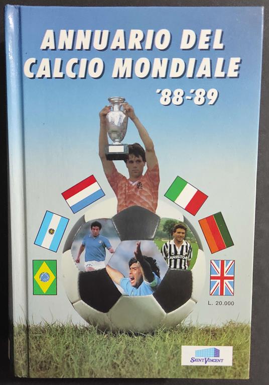 Annuario del Calcio Mondiale '88-'89 - S. Lo Presti - 1988 - Salvatore Lo Presti - copertina