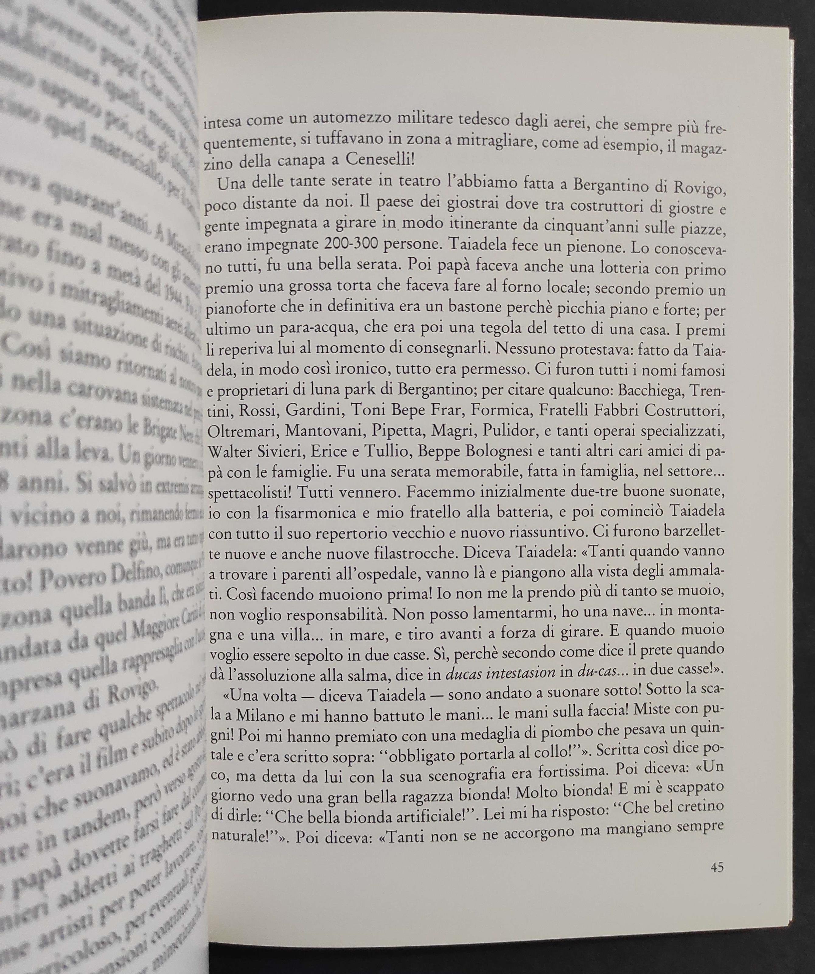 Taiadela -  Di Qua e di Là dal Po - D. Mantovani - 1996