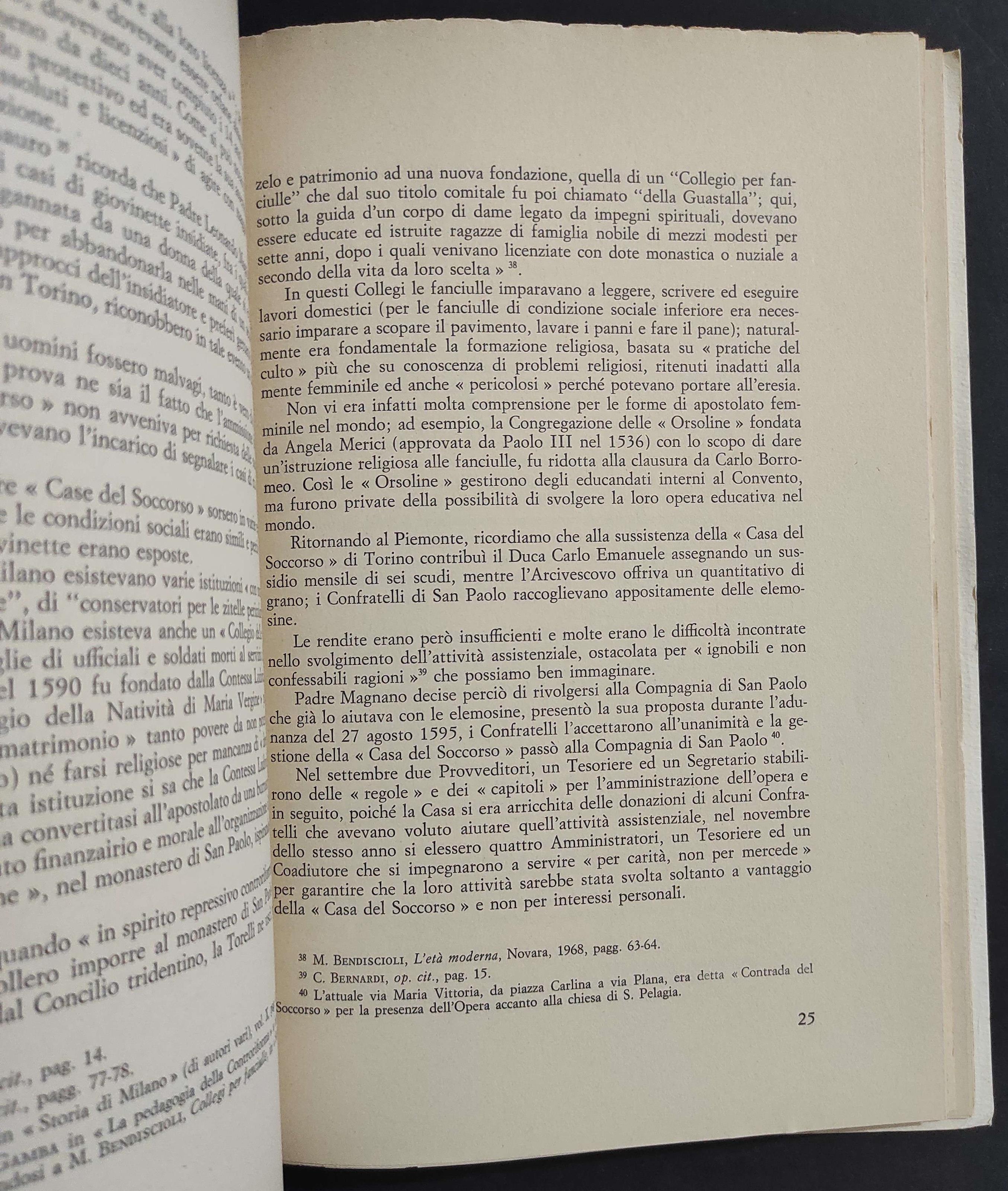 Storia dell'Educatorio "Duchessa Isabella" Ist. Mag. Stat. "Domenico Berti" - R. P. Perino - 1980