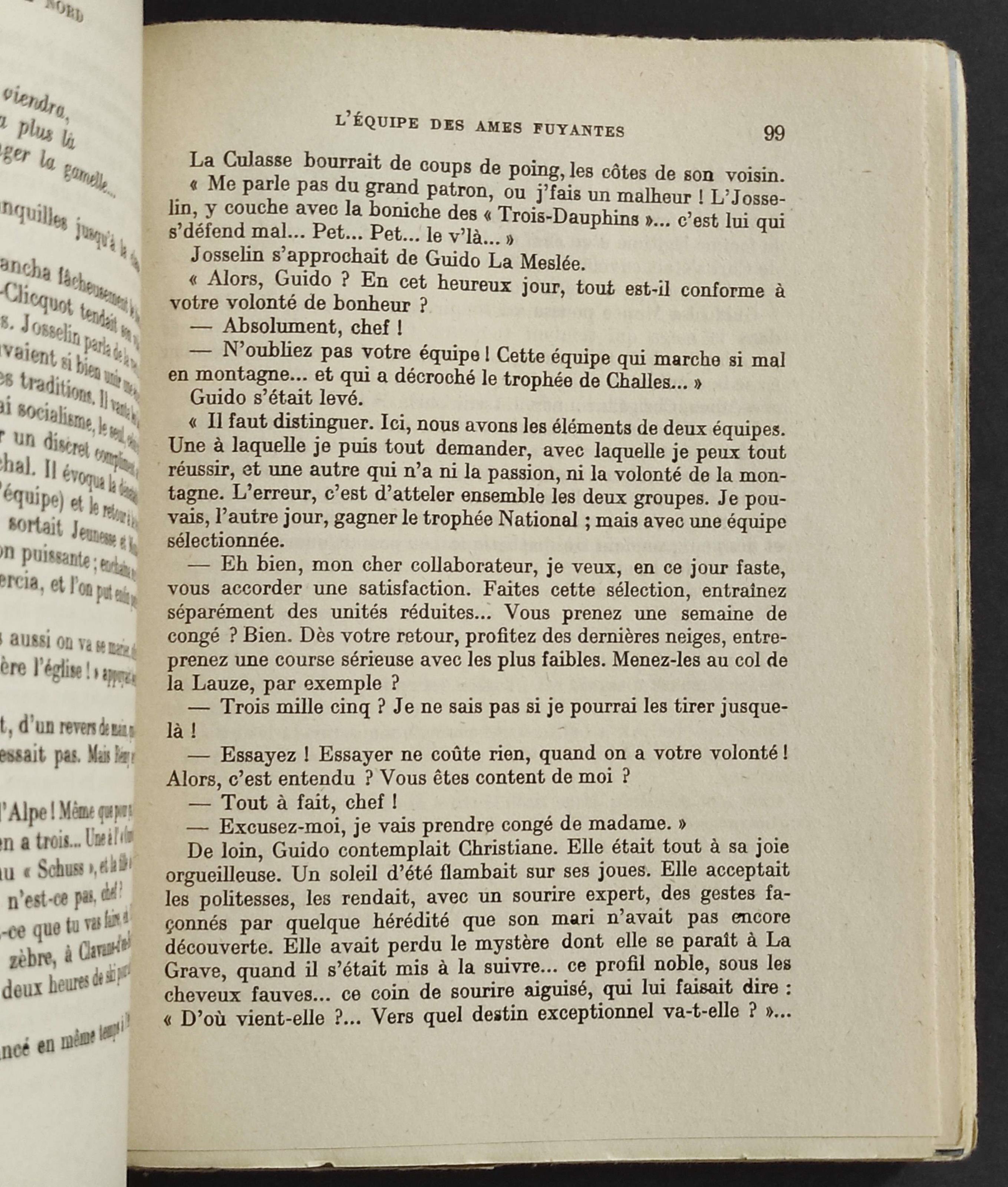 Face Nord - Roman - Saint-Loup - Ed. Arthaud - 1950
