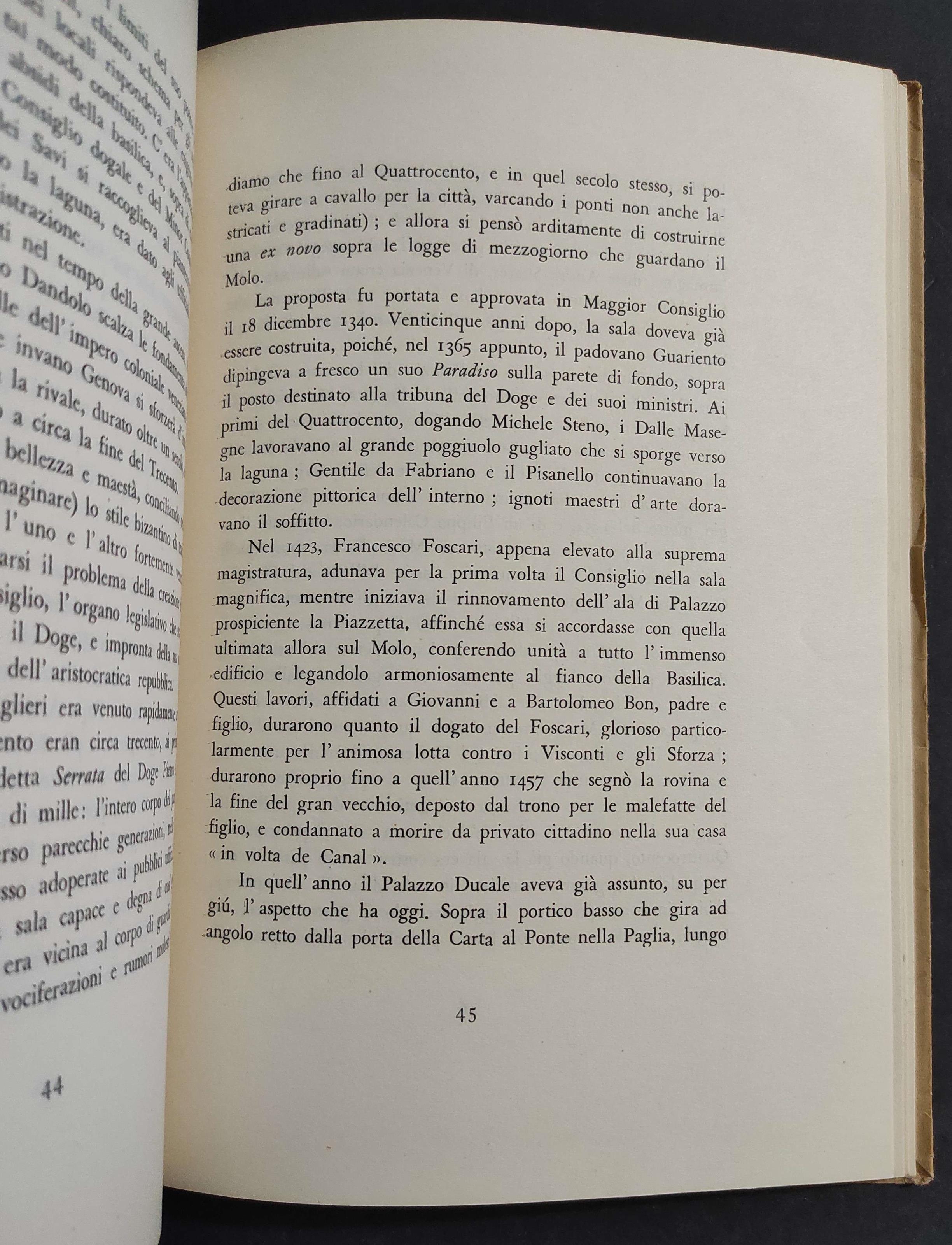 Guida Sentimentale di Venezia - D. Valeri - Ed. Le Tre Venezie - 1944