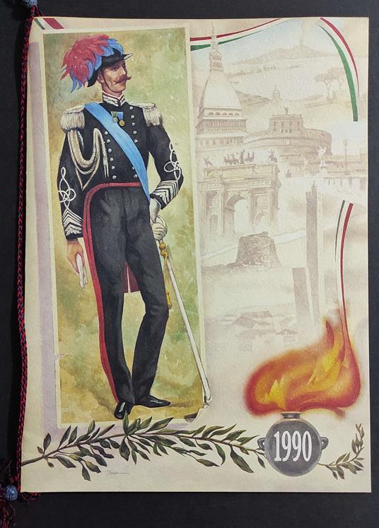 Calendario Carabinieri  - 1990 - copertina