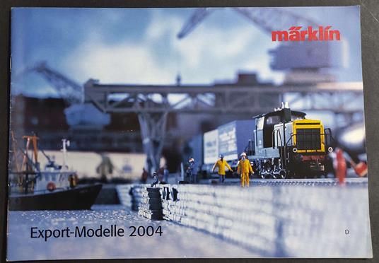 Marklin - Export Modelle 2004 - Tedesco - copertina