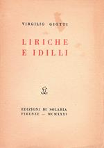 Liriche e idilli
