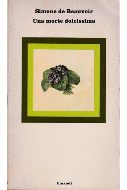 Una morte dolcissima - Simone de Beauvoir - copertina