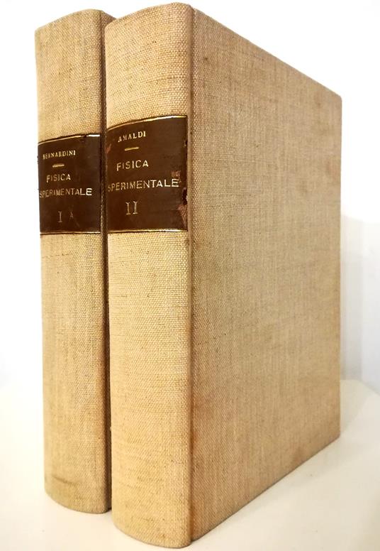 Fisica sperimentale - completo in 2 voll - copertina