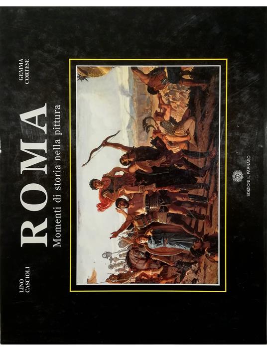 Roma Momenti di storia nella pittura - copertina