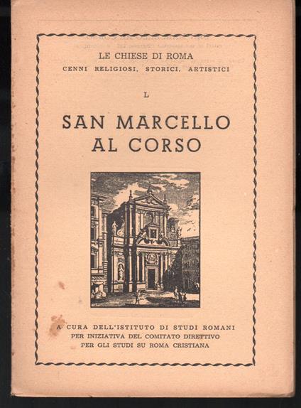 San Marcello al Corso - copertina