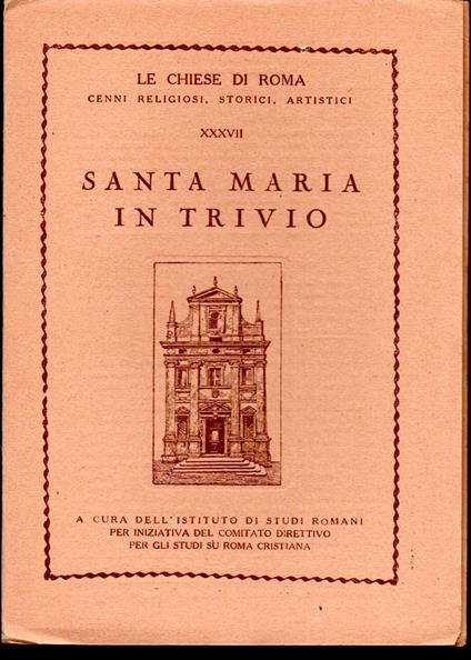 Santa Maria in Trivio - copertina