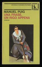 Una frase, un rigo appena