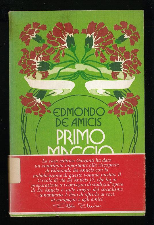 Primo maggio - Edmondo De Amicis - copertina