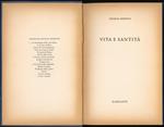 Vita e santità