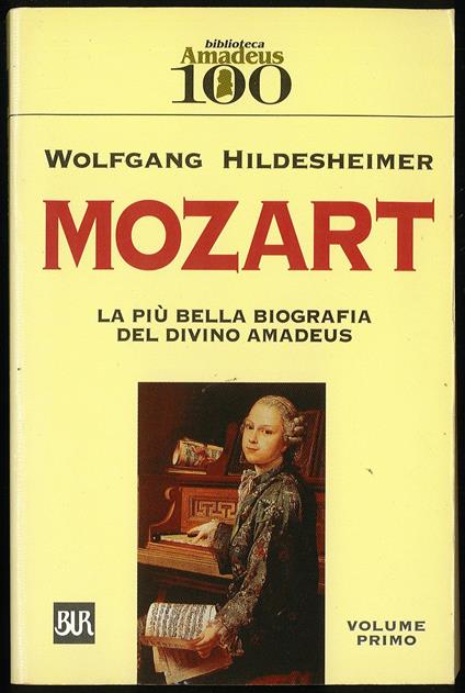 Mozart vol I - Wolfgang Hildesheimer - copertina
