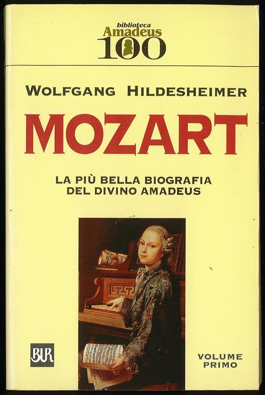 Mozart vol I - Wolfgang Hildesheimer - copertina