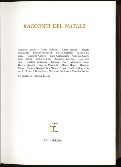 Racconti del Natale - copertina