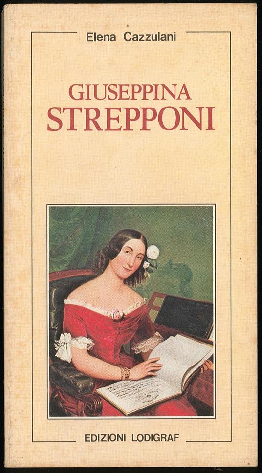 Giuseppina Strepponi - Elena Cazzulani - copertina