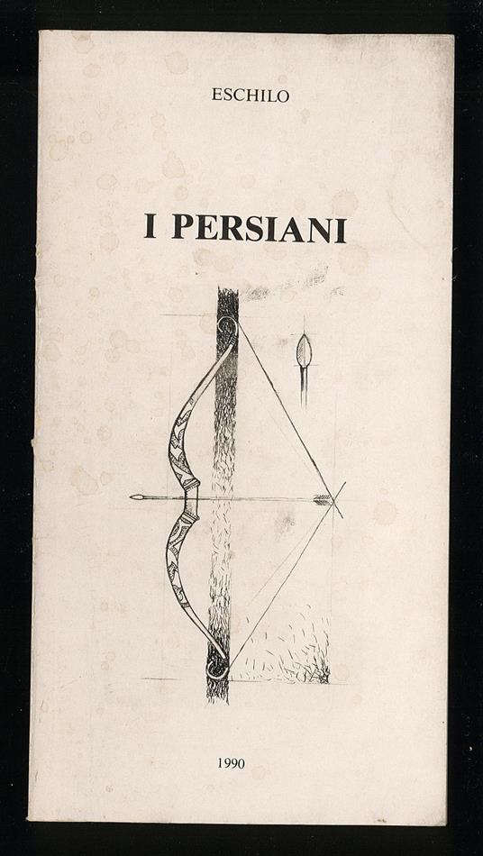 I persiani - Eschilo - copertina