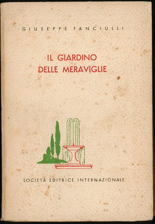 Il giardino delle meraviglie - Giuseppe Fanciulli - copertina