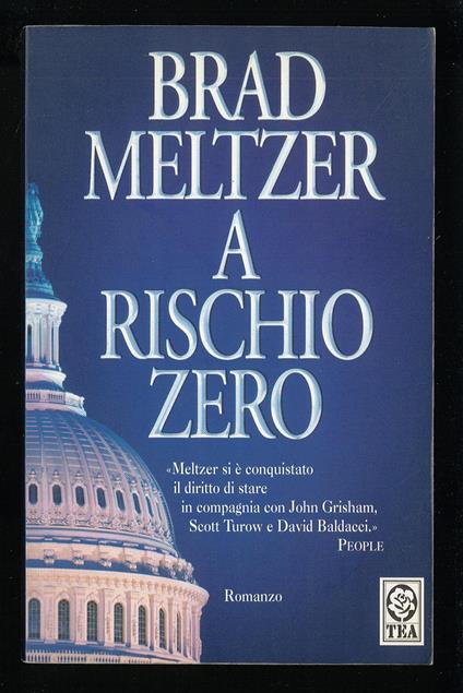 A rischio zero - Brad Meltzer - copertina