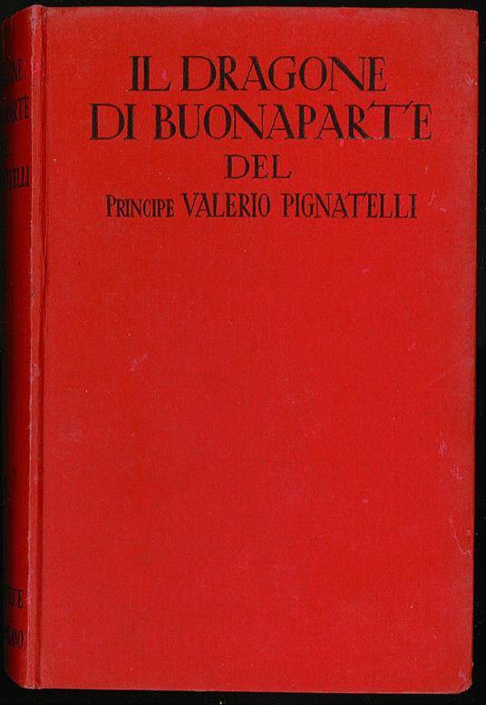 Il dragone di Buonaparte - Valerio Pignatelli - copertina