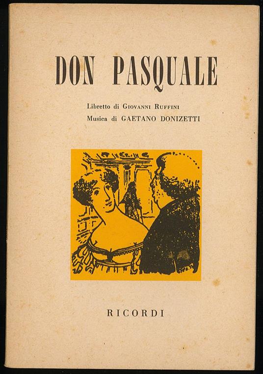 Don Pasquale - Giovanni Ruffini - copertina