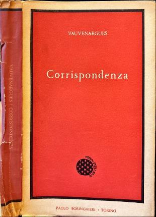 Corrispondenza. Vauvenargues - Vauvenargues - copertina