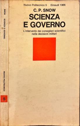 Scienza e governo - copertina