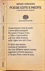 Poesie edite e inedite. Sergio Corazzini