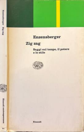 Zig zag - Hans Magnus Enzensberger - copertina