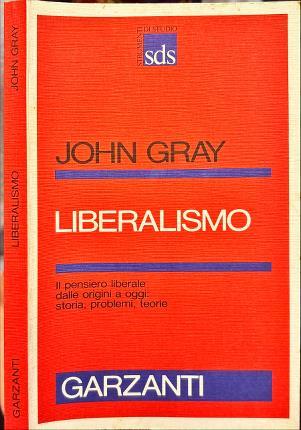 Liberalismo - John Gray - copertina