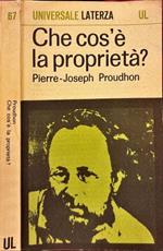 Che cos'è la proprietà?