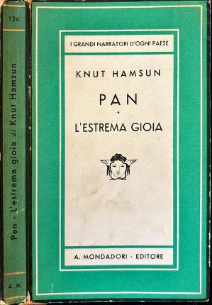 Pan. L'estrema gioia - Knut Hamsun - copertina