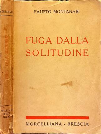 Fuga dalla solitudine - Fausto Montanari - copertina