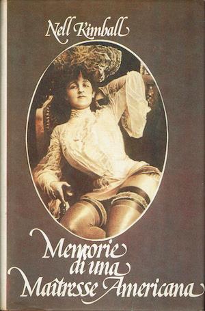 Memorie di una maitresse americana - Nell Kimball - copertina
