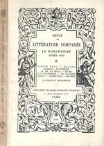 Revue de litterature comparée. N. 37: Le Romantisme après 1830
