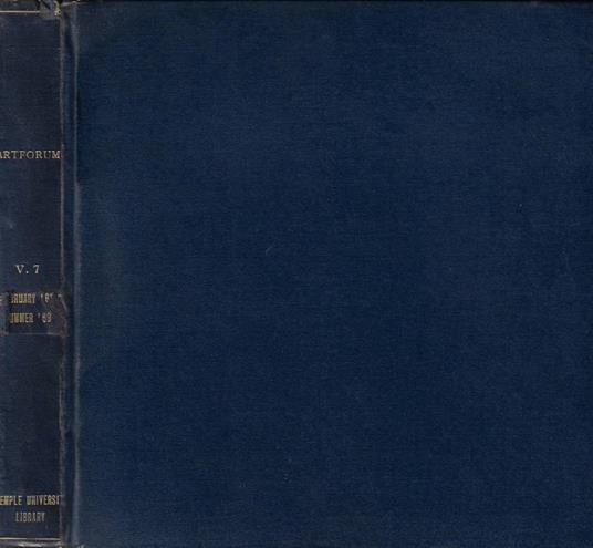 Artforum - copertina