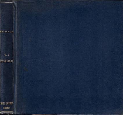 Artforum - copertina