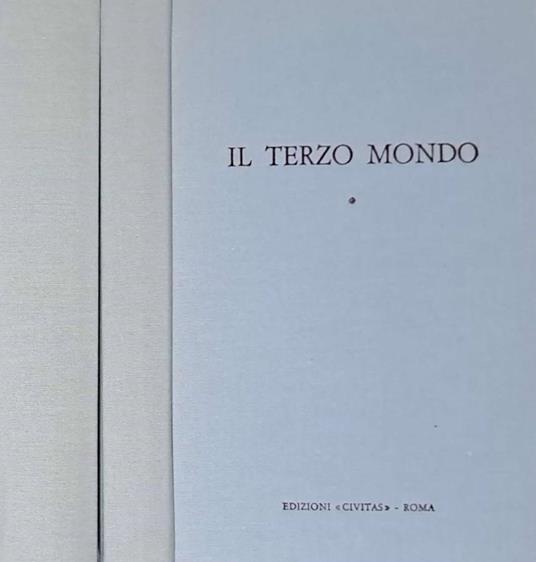 Il terzo mondo - copertina