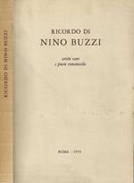 Ricordo di Nino Buzzi