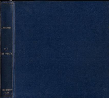 Artforum - copertina