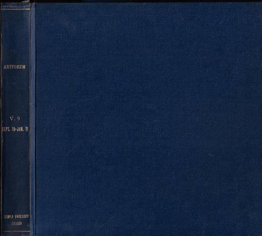 Artforum - copertina