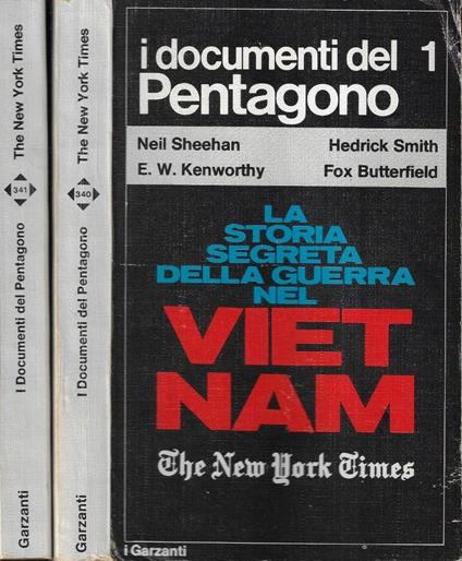 I documenti del Pentagono Vol. 1 - 2 - copertina