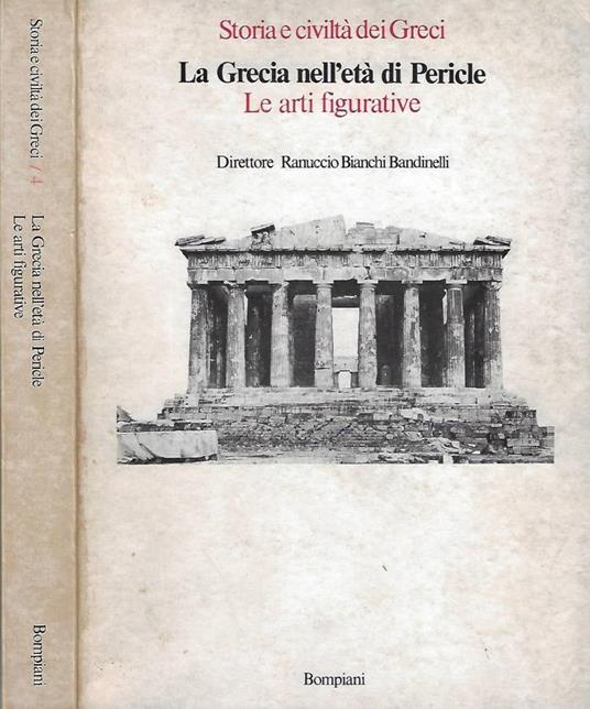 La Grecia nell'età di Pericle - copertina