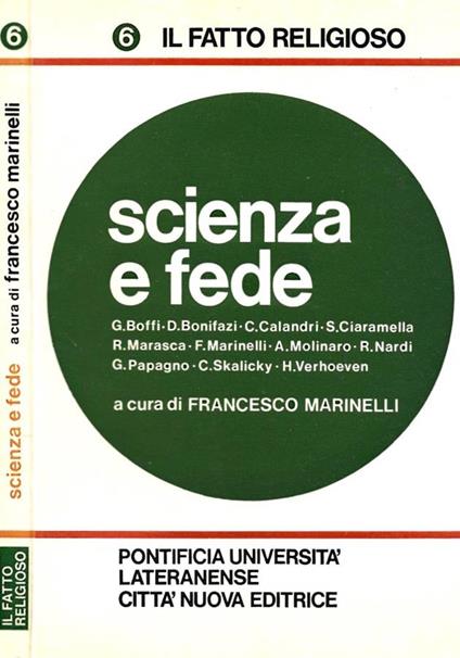 Scienza e fede - copertina