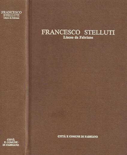 Francesco Stelluti. Linceo da Fabriano - copertina
