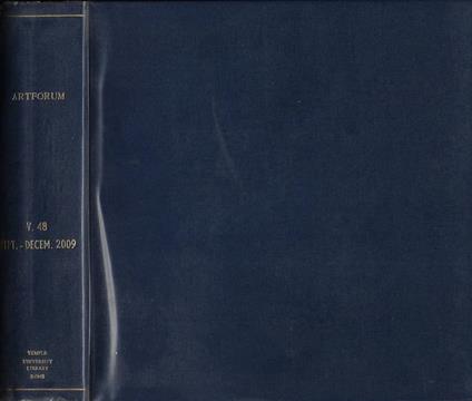 Artforum - copertina