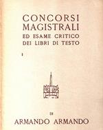 Concorsi magistrali ed esame critico dei libri di testo
